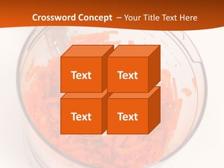 Processor White Grater PowerPoint Template