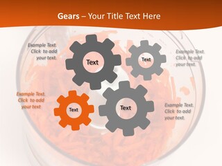Processor White Grater PowerPoint Template