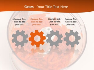 Processor White Grater PowerPoint Template