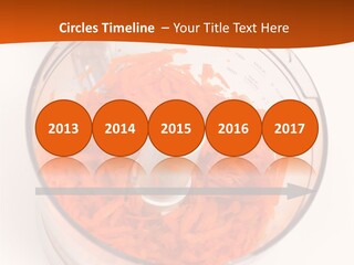 Processor White Grater PowerPoint Template