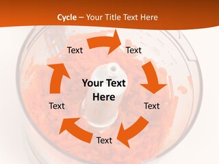 Processor White Grater PowerPoint Template