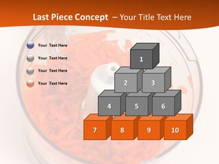 Processor White Grater PowerPoint Template
