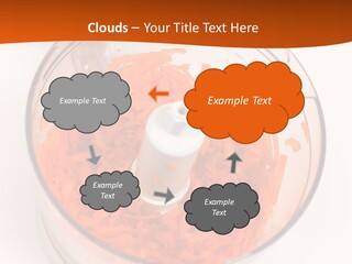 Processor White Grater PowerPoint Template