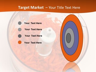 Processor White Grater PowerPoint Template