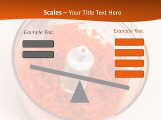Processor White Grater PowerPoint Template
