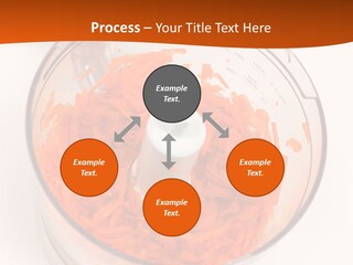 Processor White Grater PowerPoint Template