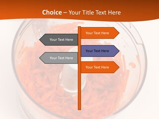 Processor White Grater PowerPoint Template