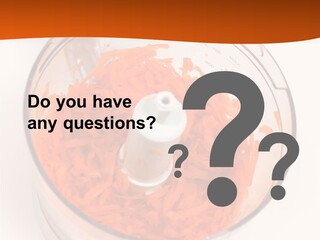 Processor White Grater PowerPoint Template