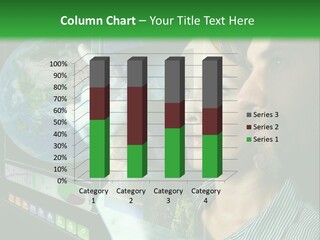 Futuristic Visual Screen PowerPoint Template