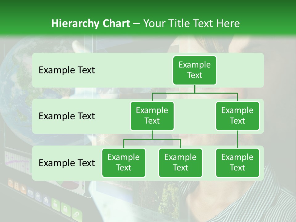 Futuristic Visual Screen PowerPoint Template