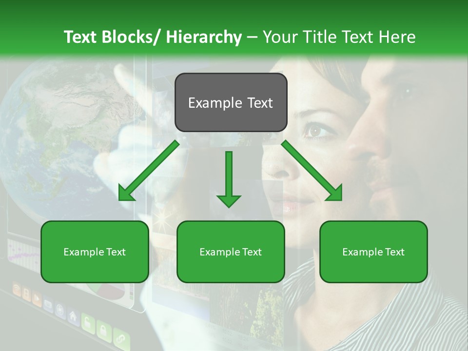 Futuristic Visual Screen PowerPoint Template