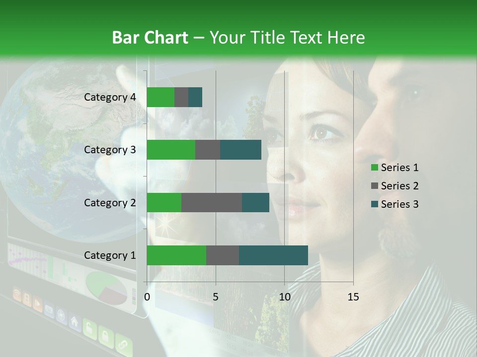 Futuristic Visual Screen PowerPoint Template