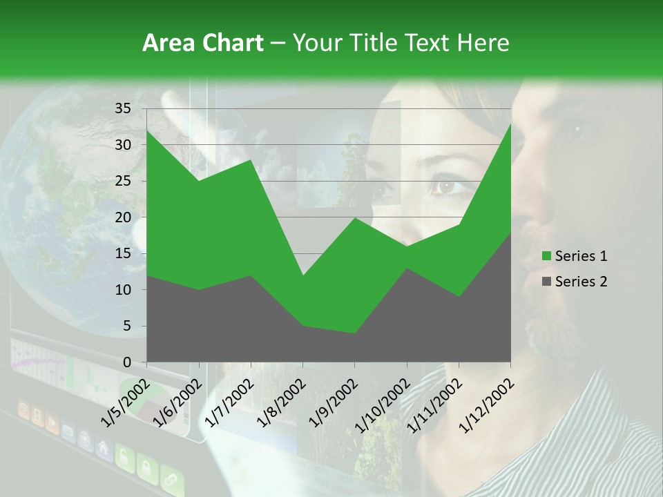 Futuristic Visual Screen PowerPoint Template