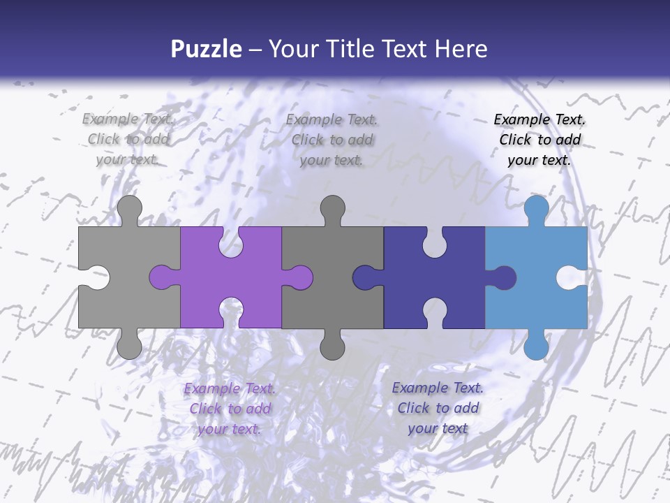 Eeg Clinic Skull PowerPoint Template