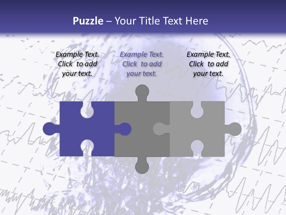 Eeg Clinic Skull PowerPoint Template