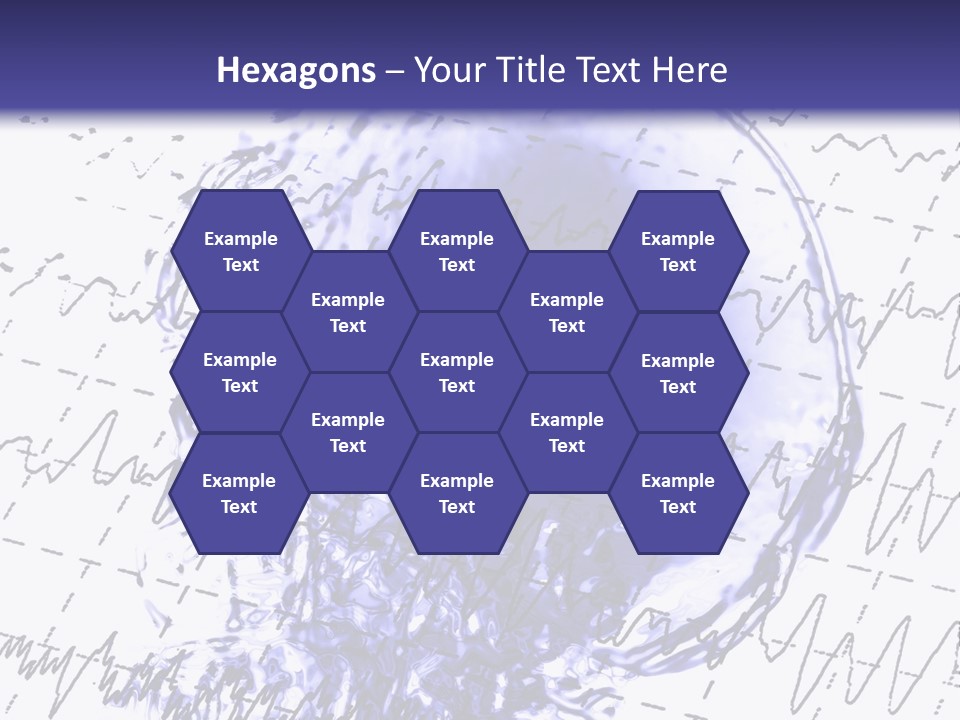 Eeg Clinic Skull PowerPoint Template