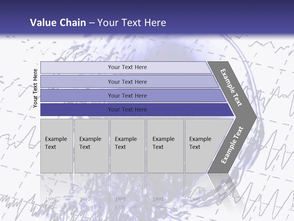 Eeg Clinic Skull PowerPoint Template
