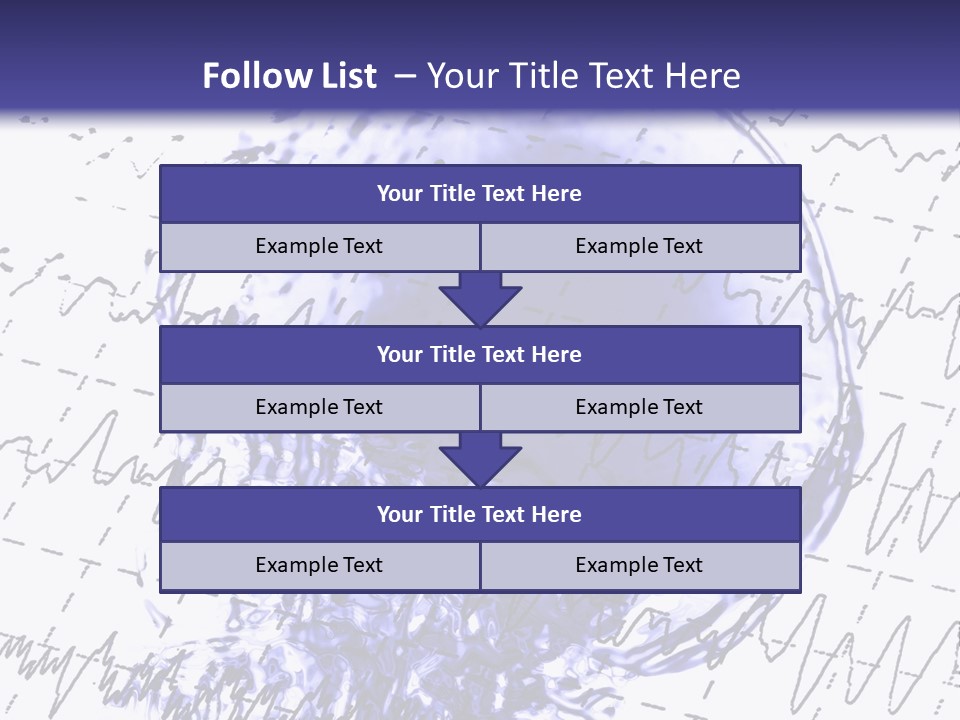 Eeg Clinic Skull PowerPoint Template