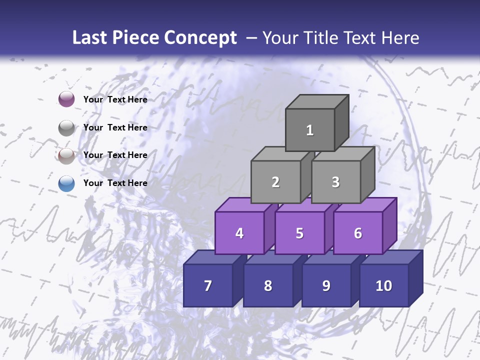 Eeg Clinic Skull PowerPoint Template