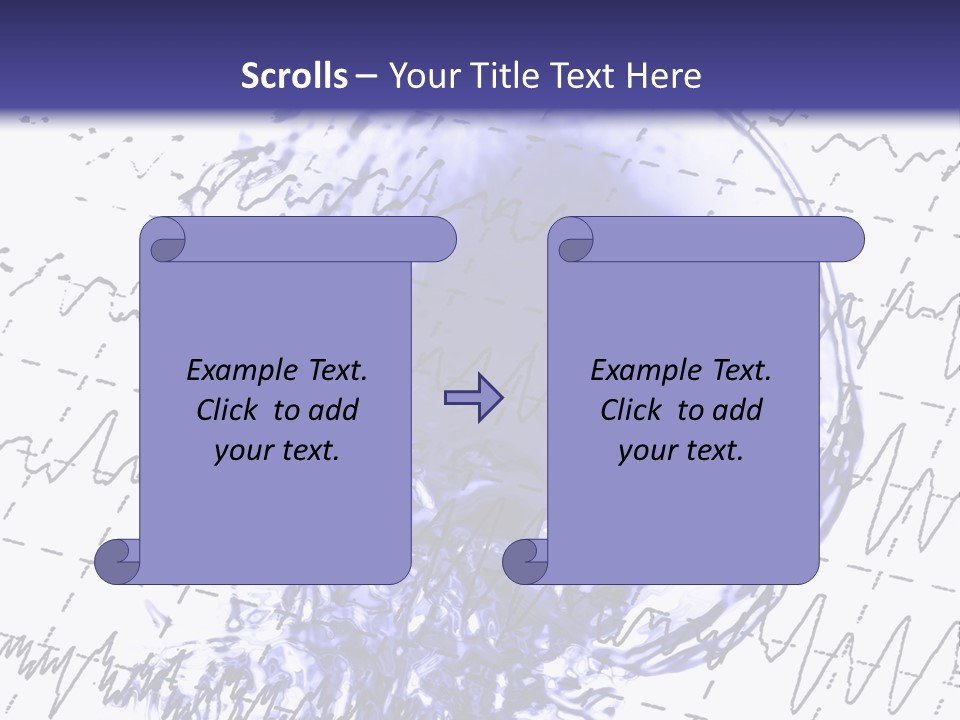 Eeg Clinic Skull PowerPoint Template