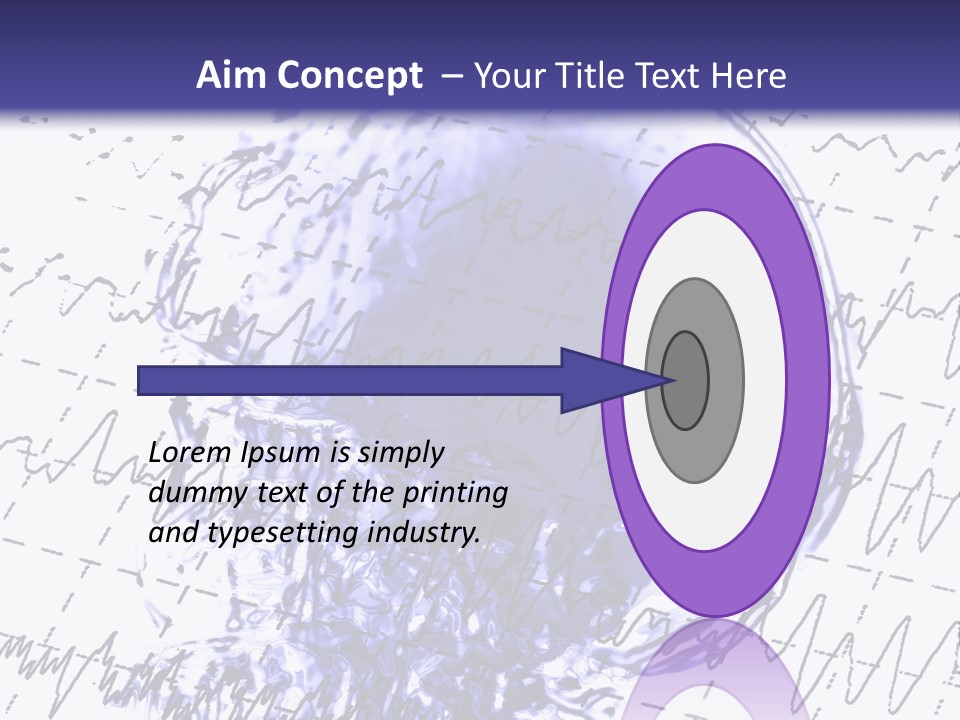 Eeg Clinic Skull PowerPoint Template