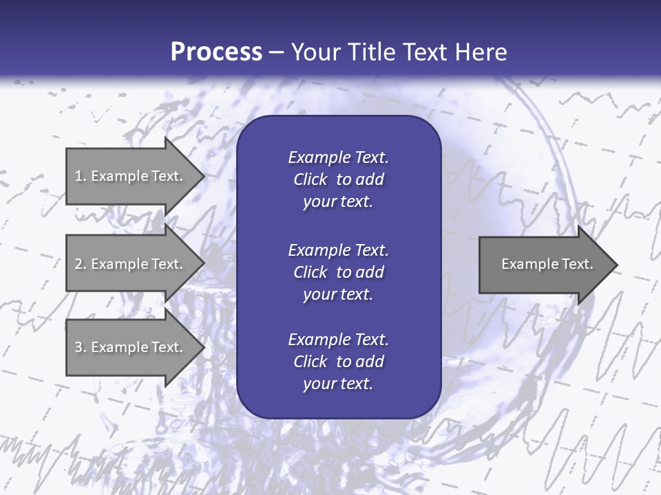 Eeg Clinic Skull PowerPoint Template