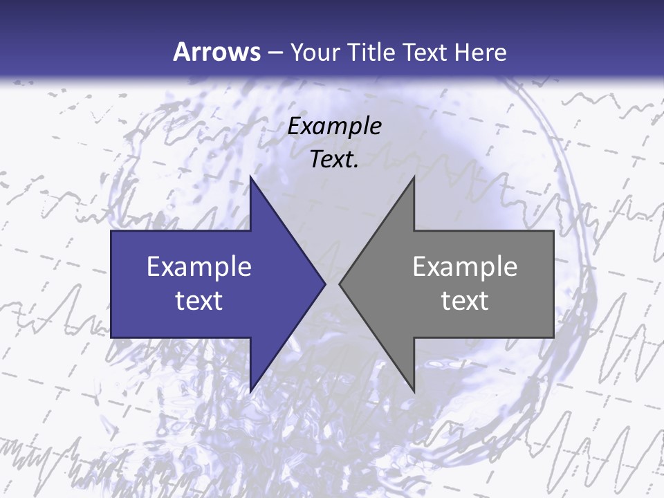 Eeg Clinic Skull PowerPoint Template