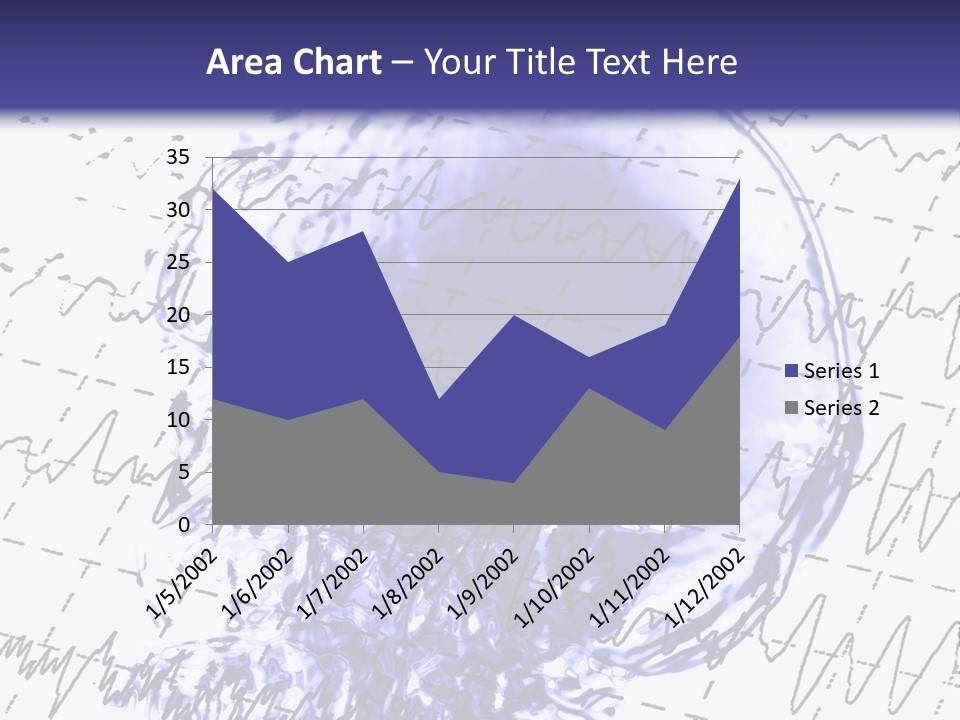 Eeg Clinic Skull PowerPoint Template