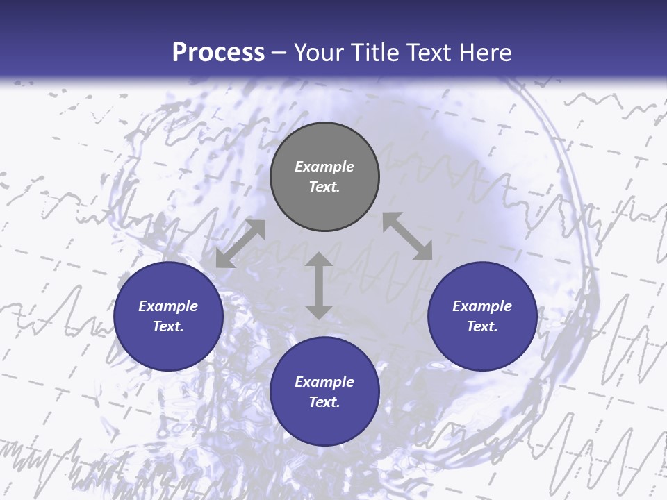 Eeg Clinic Skull PowerPoint Template