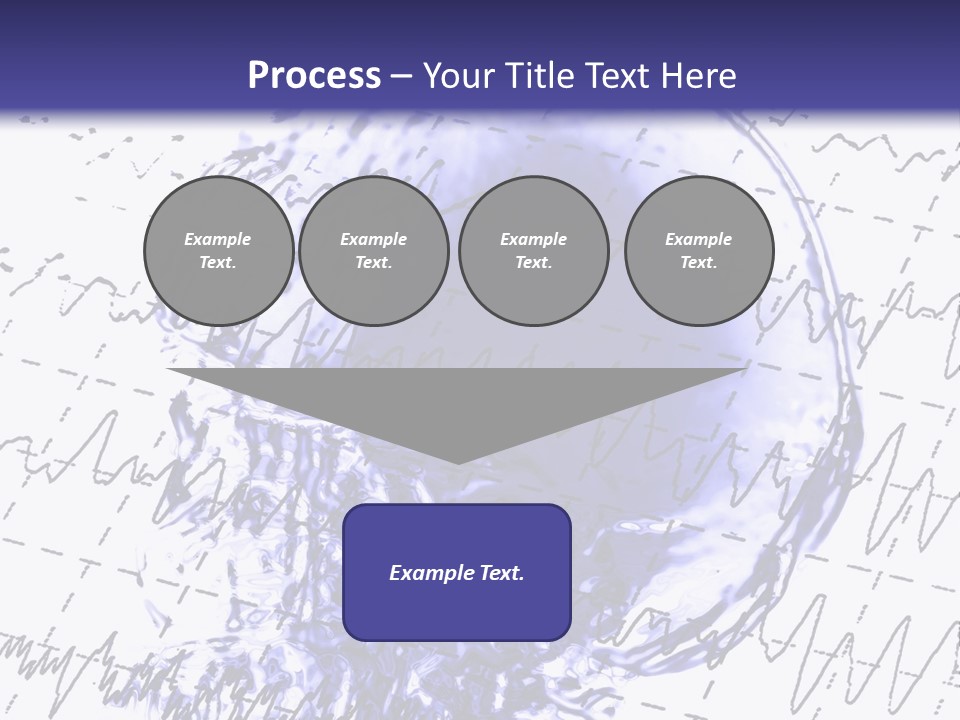 Eeg Clinic Skull PowerPoint Template