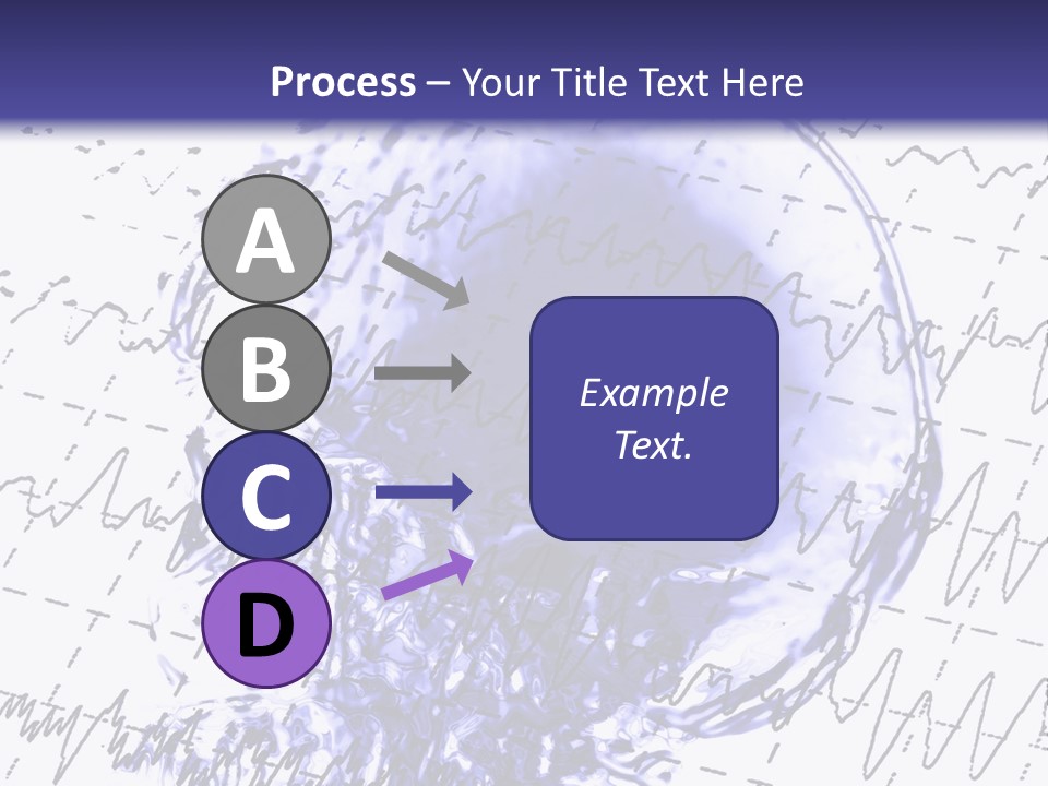 Eeg Clinic Skull PowerPoint Template