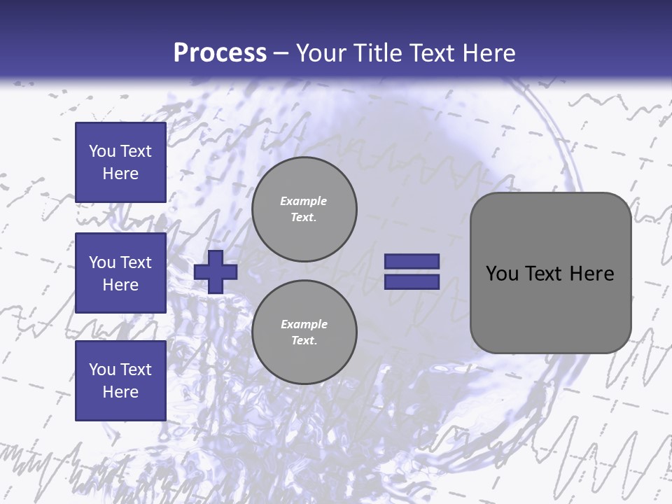 Eeg Clinic Skull PowerPoint Template