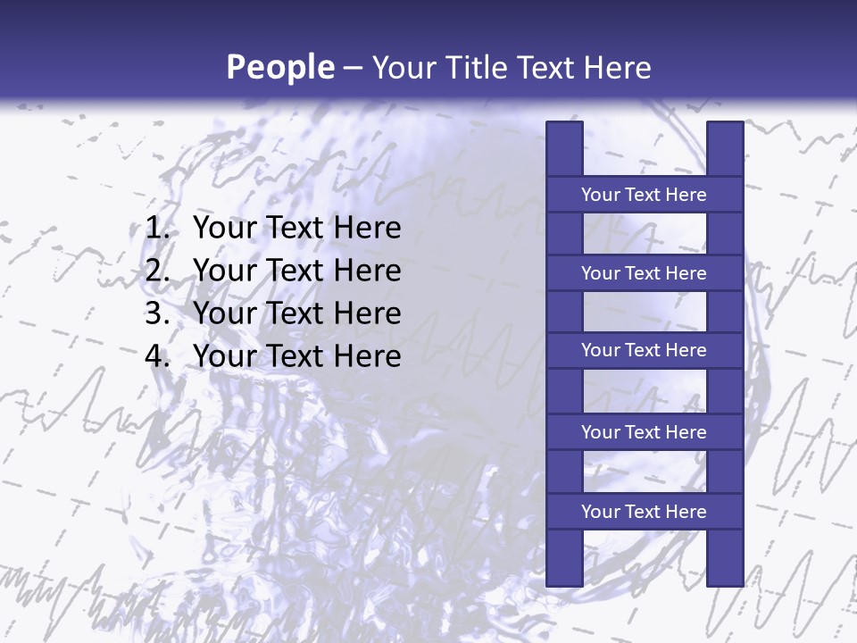 Eeg Clinic Skull PowerPoint Template
