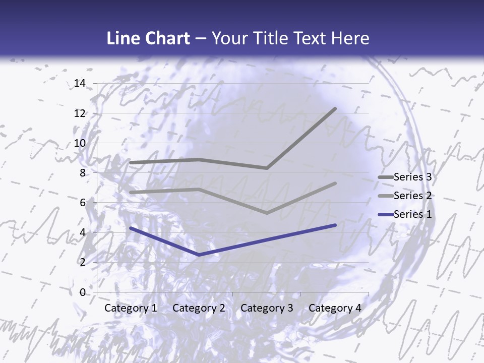Eeg Clinic Skull PowerPoint Template