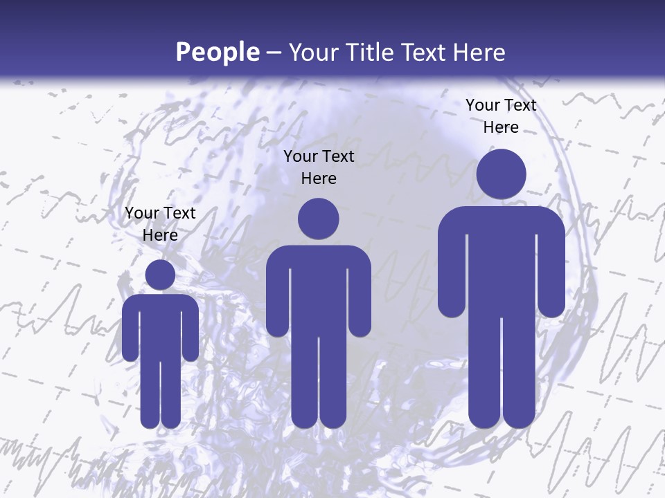 Eeg Clinic Skull PowerPoint Template