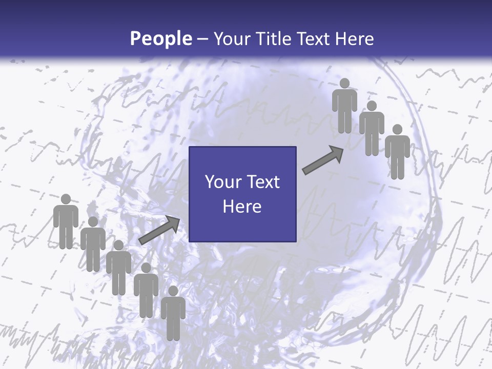 Eeg Clinic Skull PowerPoint Template