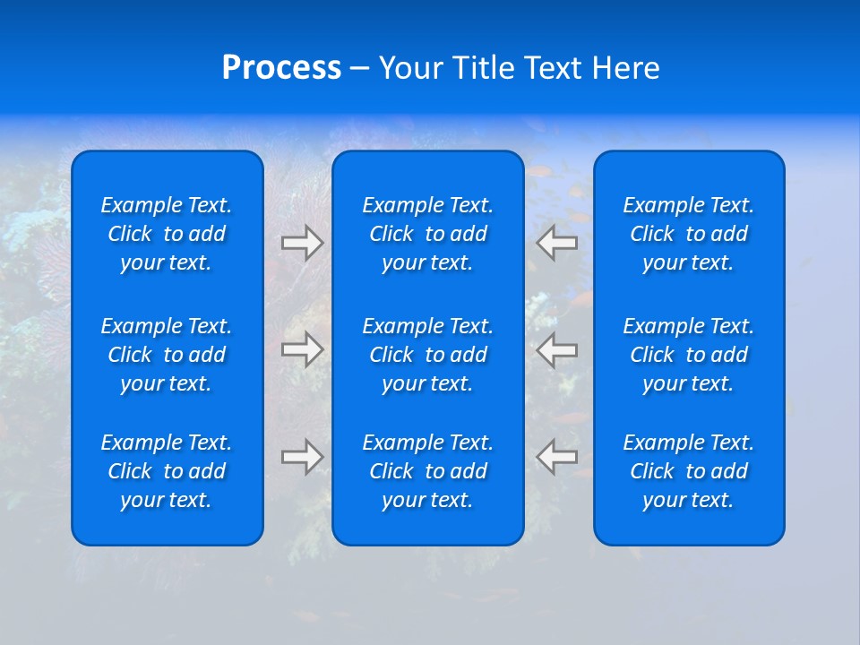 Barrier Clownfish Shallow PowerPoint Template