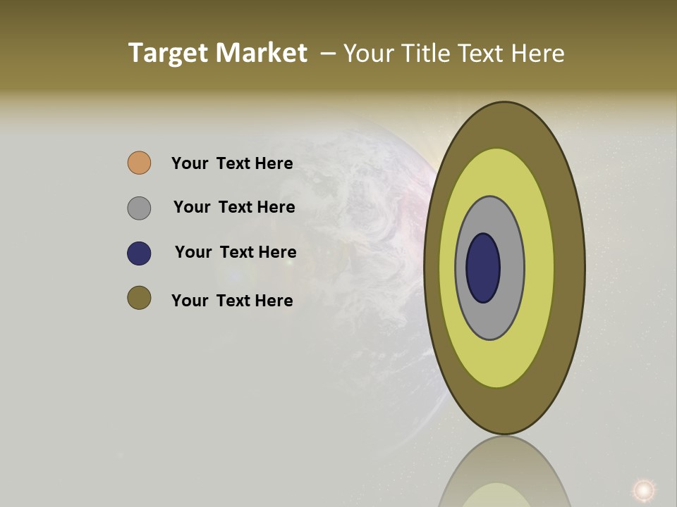 Sunrise Sky Ray PowerPoint Template