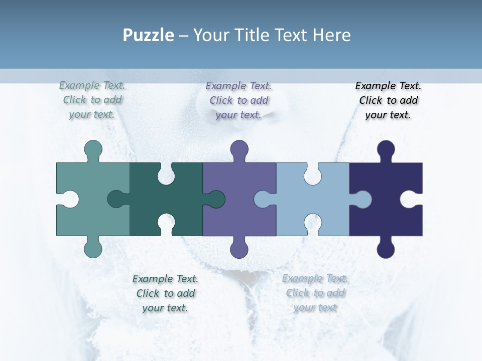 Season Female Fur PowerPoint Template