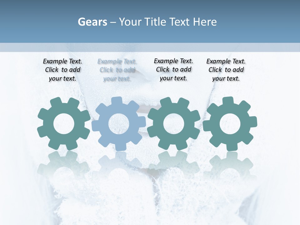 Season Female Fur PowerPoint Template