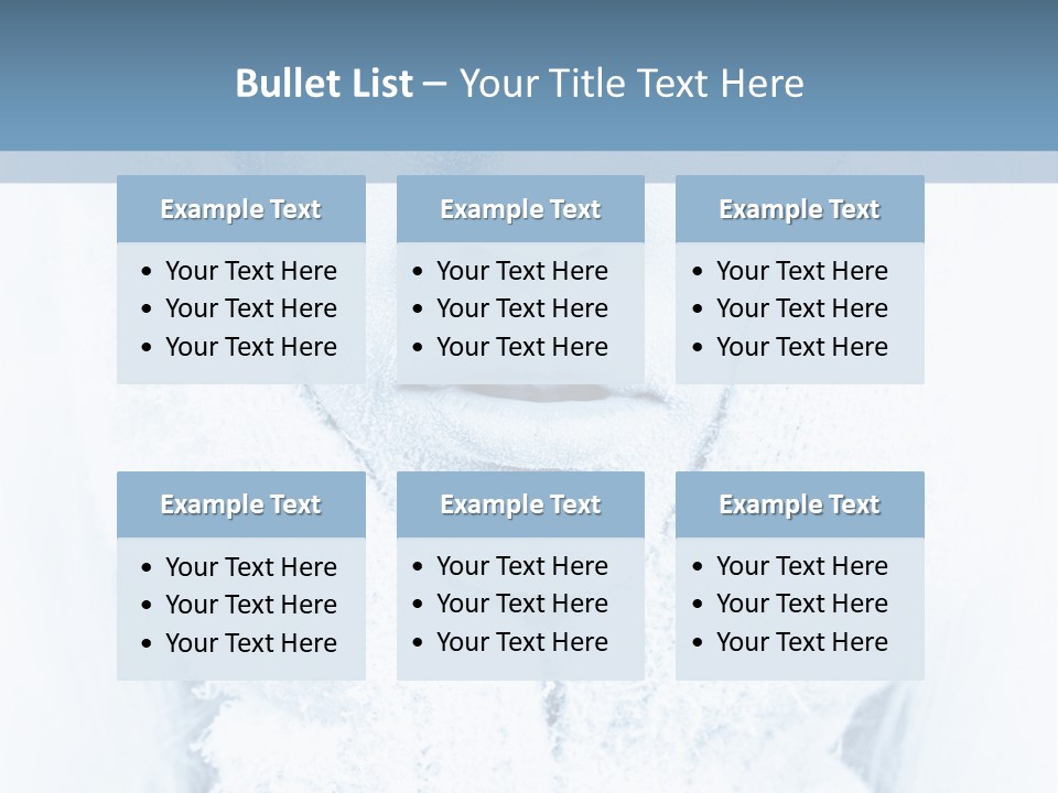 Season Female Fur PowerPoint Template