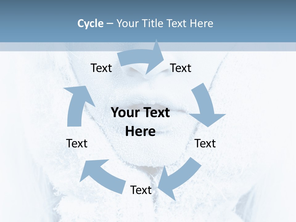 Season Female Fur PowerPoint Template