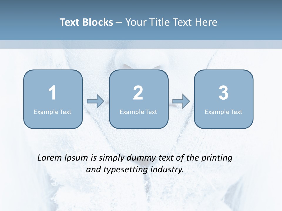 Season Female Fur PowerPoint Template