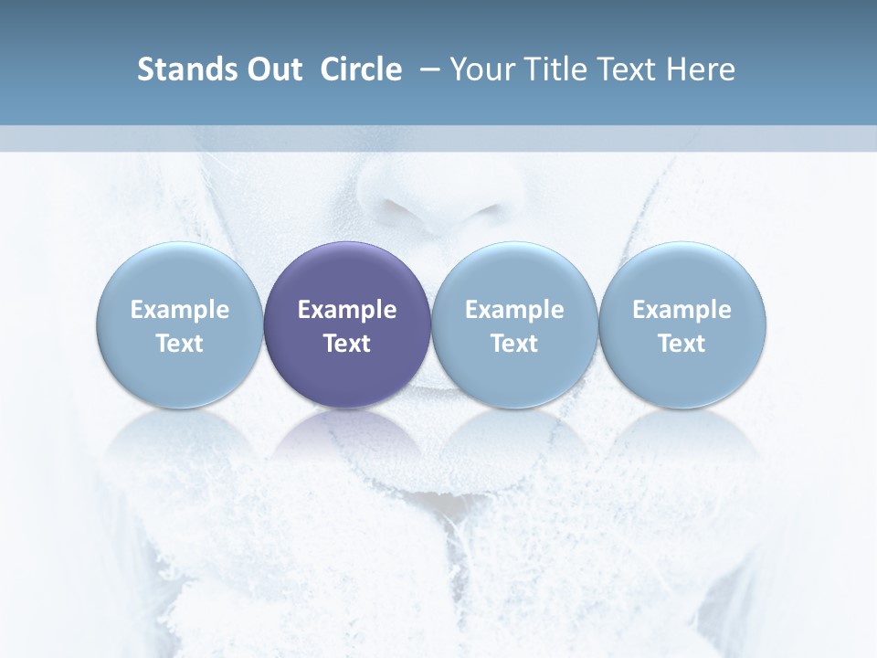 Season Female Fur PowerPoint Template