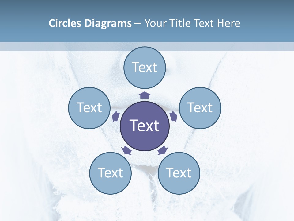 Season Female Fur PowerPoint Template