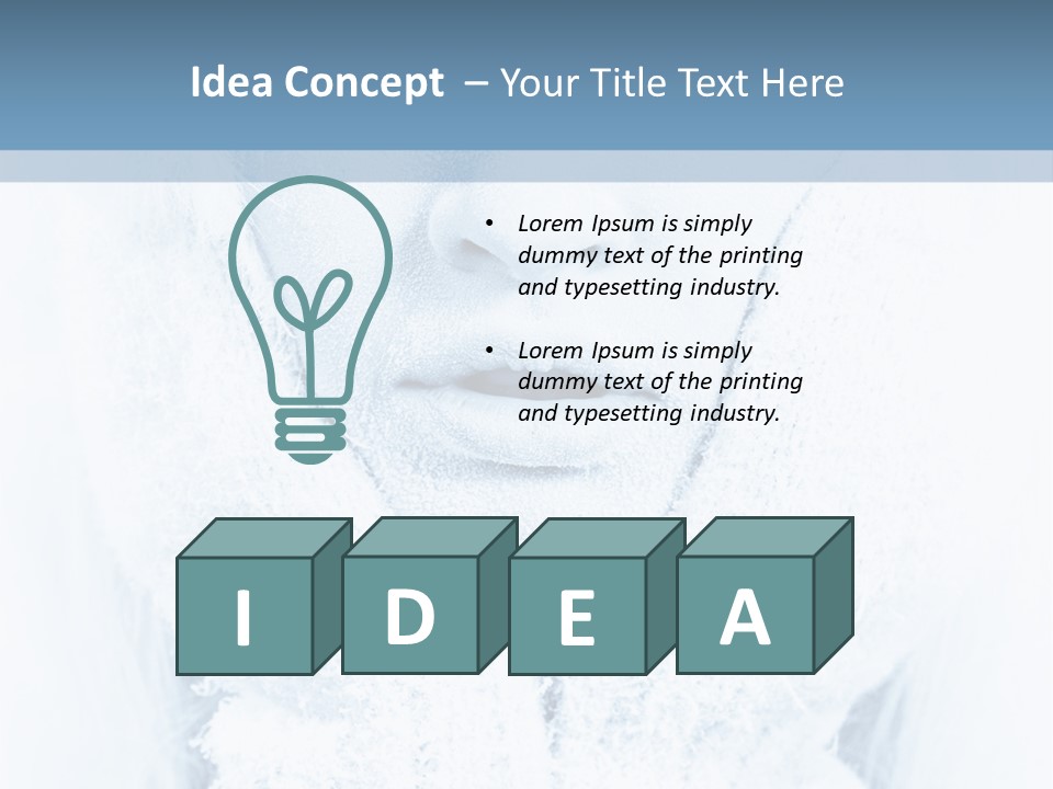 Season Female Fur PowerPoint Template