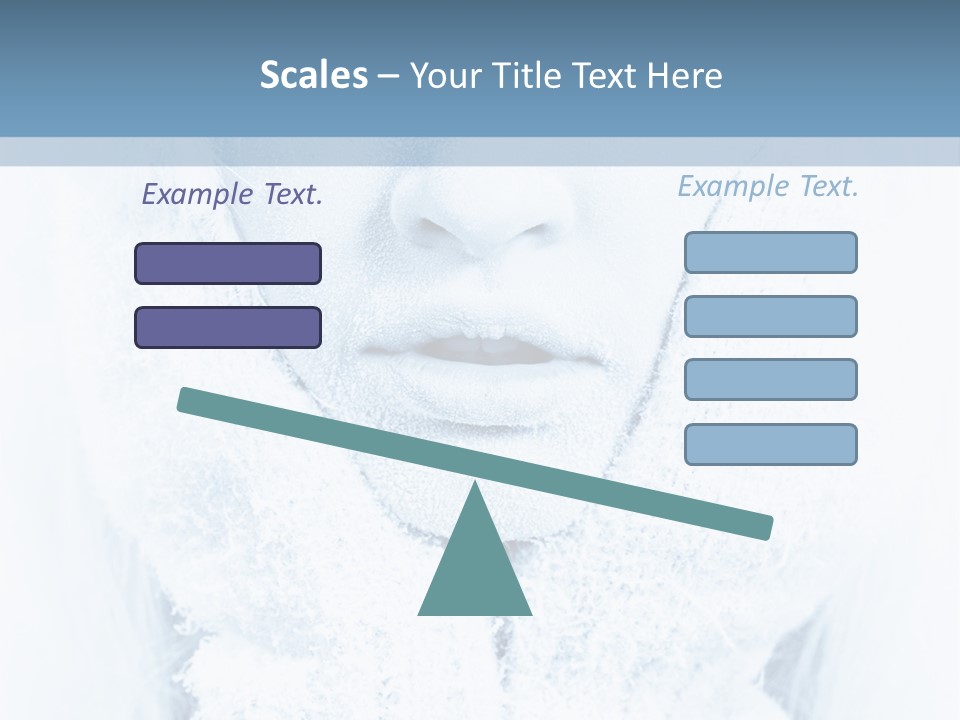 Season Female Fur PowerPoint Template