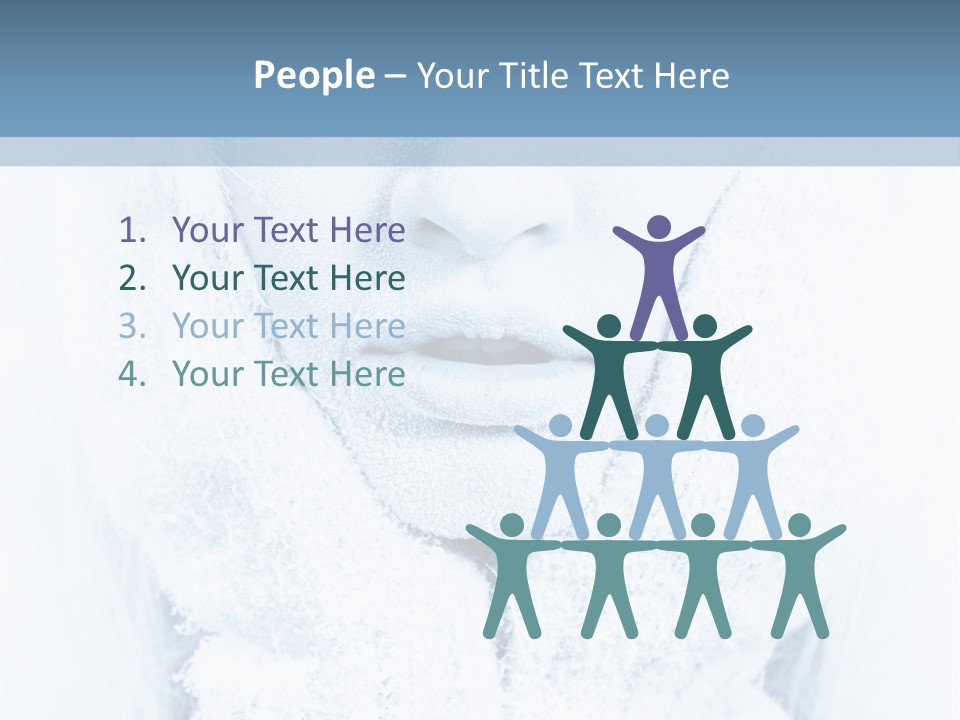 Season Female Fur PowerPoint Template