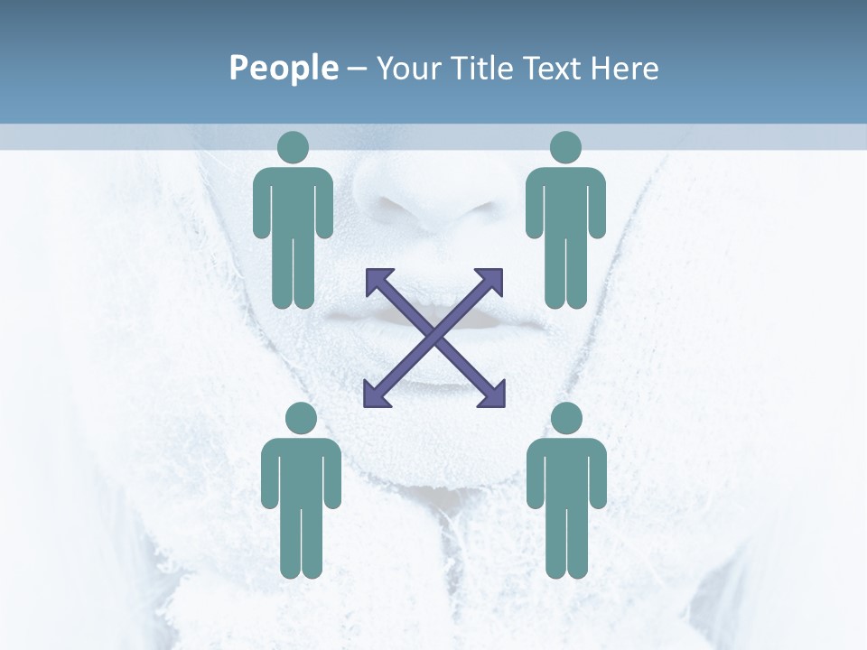 Season Female Fur PowerPoint Template