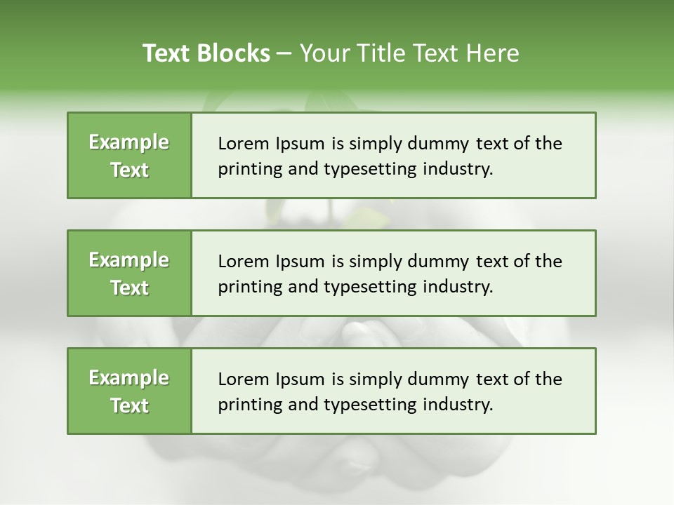 Nature Light Small PowerPoint Template